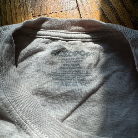 NYCC Floral/Pizza/Sword T-Shirt 🩶 Size 2X - Picture 4 of 5